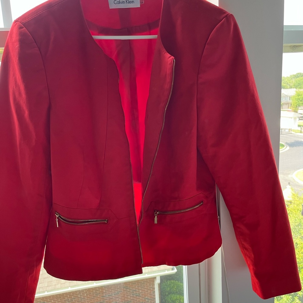 Calvin Klein Womens Blazer